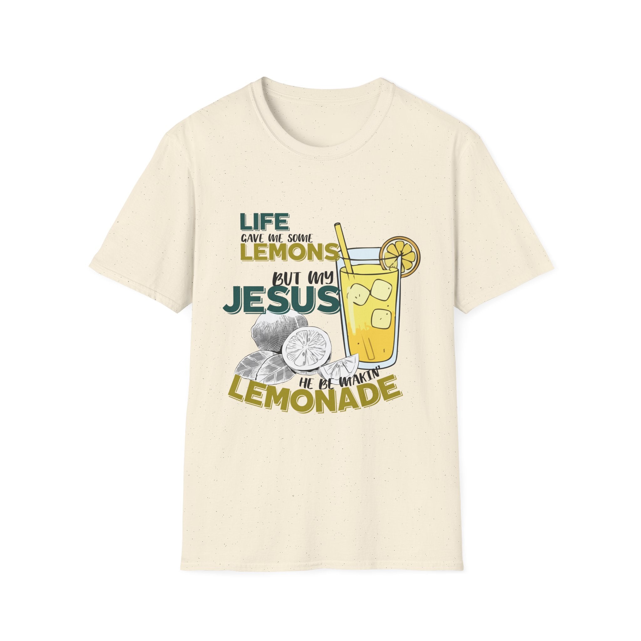 Life Gave Me Lemons But Jesus Made Lemonade T-Shirt | Christian Tee