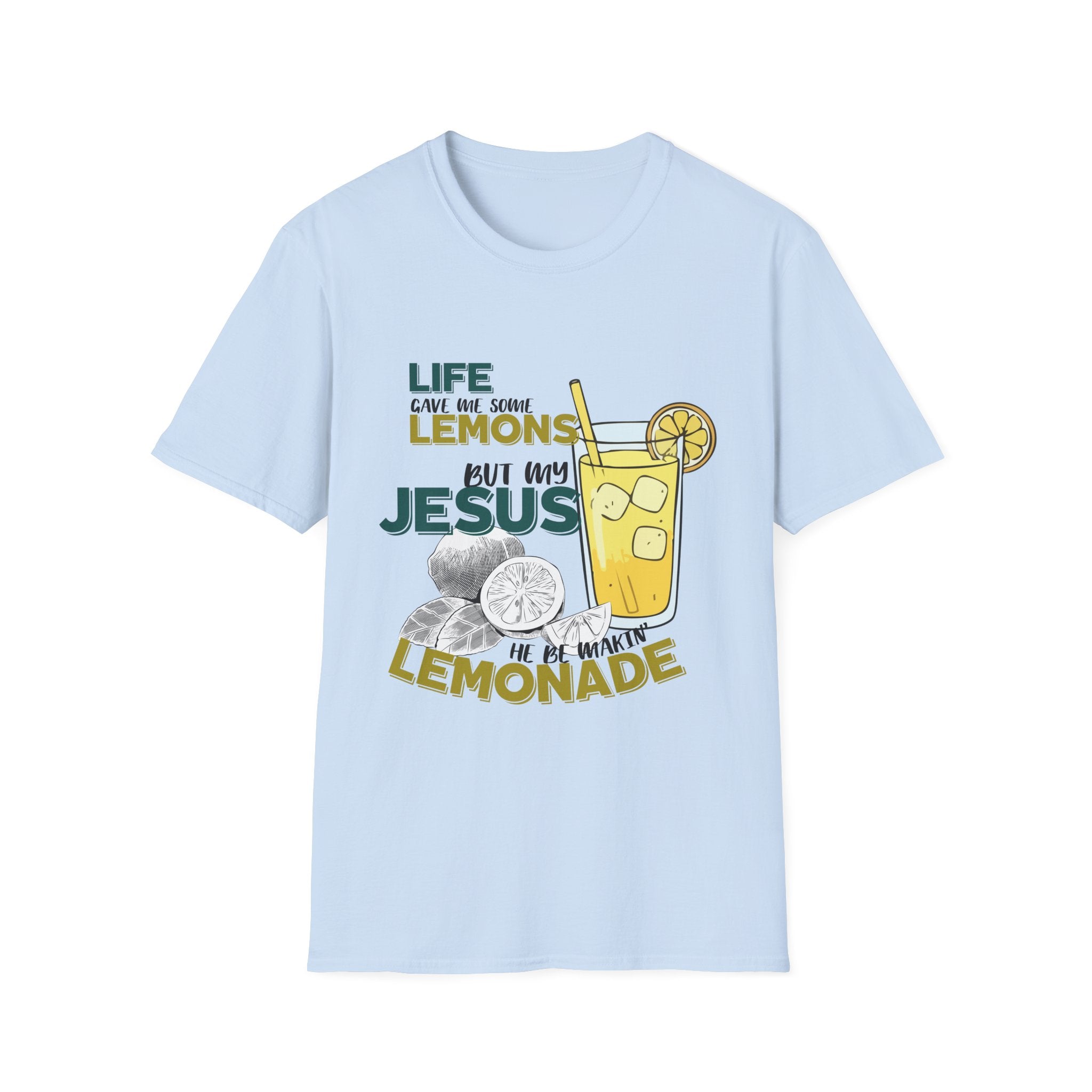 Life Gave Me Lemons But Jesus Made Lemonade T-Shirt | Christian Tee