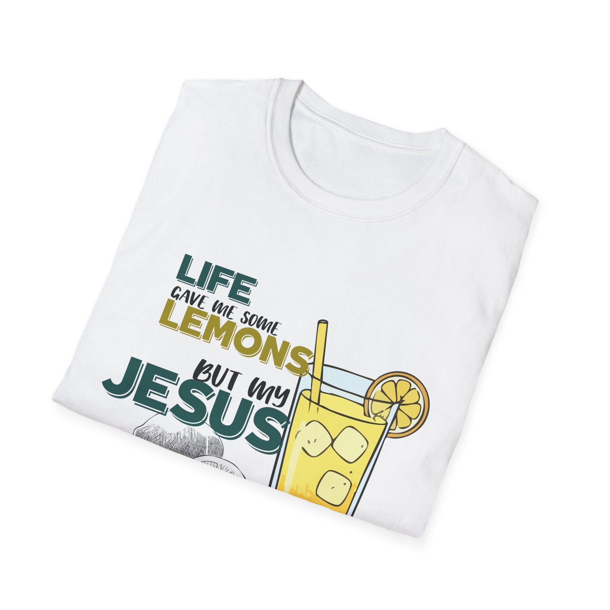 Life Gave Me Lemons But Jesus Made Lemonade T-Shirt | Christian Tee
